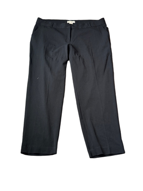 NWT Michael Michael Kors Black Dress Pants SIZE 20W Plus Career Workwear